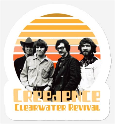 Creedence Clearwater Revival 7 Stickers sold by LouistAdams | SKU ...