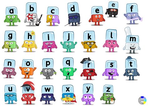 Printable Alphablocks - Printable Word Searches