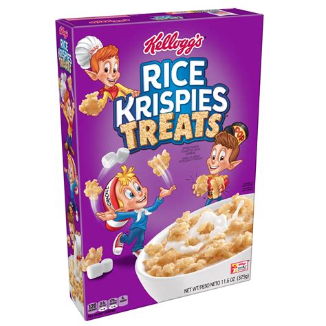 Kellogg's Rice Krispies Treats, Breakfast Cereal, Original, 11.6 Oz ...