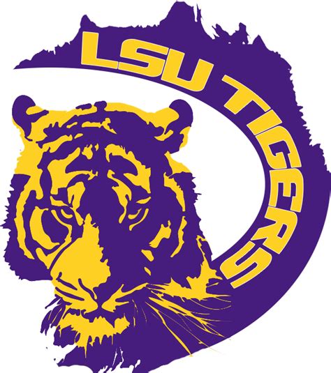 New Lsu Logo - Aesthetic Tiger Clipart - Large Size Png Image - PikPng