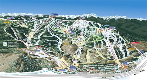 Vail Piste And Ski Trail Maps