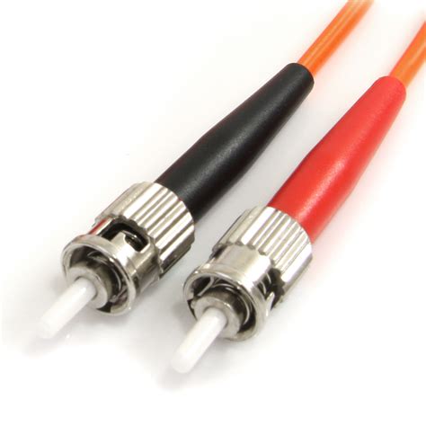 1m Multimode Fiber Patch Cable ST - ST - Fiber Optic Cables & Adapters