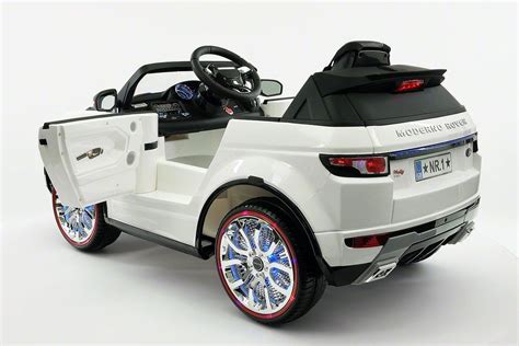 MODERNO ROVER 12V KIDS RIDE-ON CAR WITH R/C PARENTAL REMOTE | WHITE ...