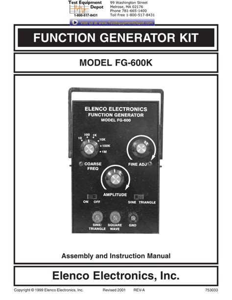 FUNCTION GENERATOR KIT