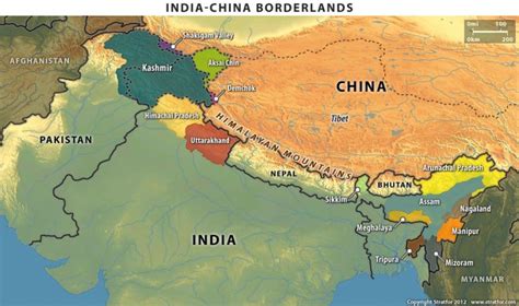 Map India China Border – Get Map Update