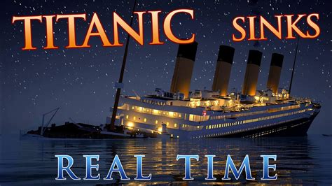 Thalassophobia: An animation of the Titanic sinking in real time (2hrs ...