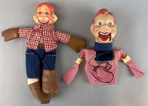 Group of 2 Howdy Doody Doll and Hand Puppet - Matthew Bullock Auctioneers