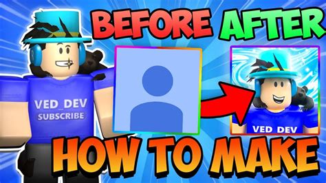 HOW TO MAKE A FREE ROBLOX PROFILE PICTURE! (2023) - YouTube