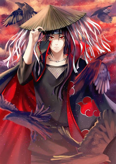 Itachi In Anime Artwork Wallpaper Itachi Uchiha Art Naruto Art | The ...