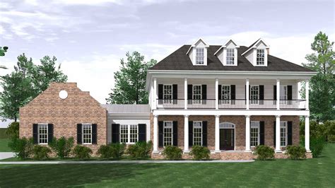 Southern Plantation House Plan - 830012DSR | Architectural Designs ...