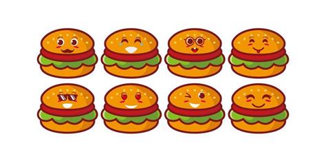 Burger Emoji Vector Art, Icons, and Graphics for Free Download