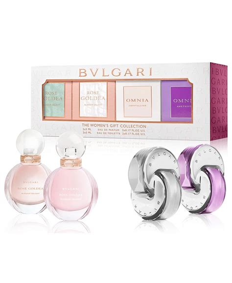 BVLGARI 4-Pc. Rose Goldea & Omnia Mini Fragrance Gift Set, Created for ...