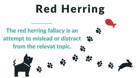 Red herring fallacy in media - noredops