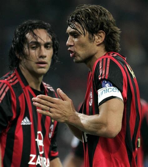 Les plus belles tignasses du football | Paolo maldini, Ac milan ...