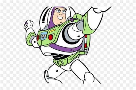 Buzz Lightyear Clipart - Buzz Lightyear Toy Story Colouring Pages, HD ...