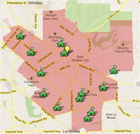 East Whittier Neighborhoods