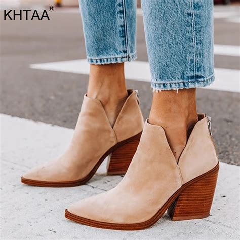 2021 Women Ankle Boots, Fashion Boots For Woman , Autumn ,Winter ...