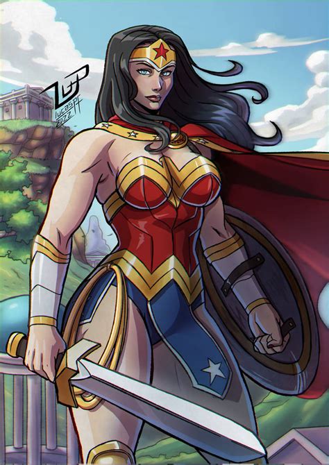 WONDER WOMAN - Themyscira by lucaspflp on DeviantArt