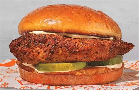 Popeyes Brings Back The Blackened Chicken Sandwich - The Fast Food Post