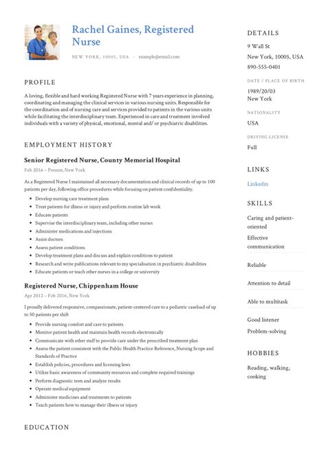 Free resume templates for nurses downloads - fessprotect