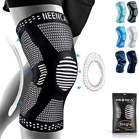 NEENCA Professional Knee Brace, Compression Knee Sleeve with Patella ...