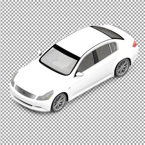 Premium PSD | Isometric car