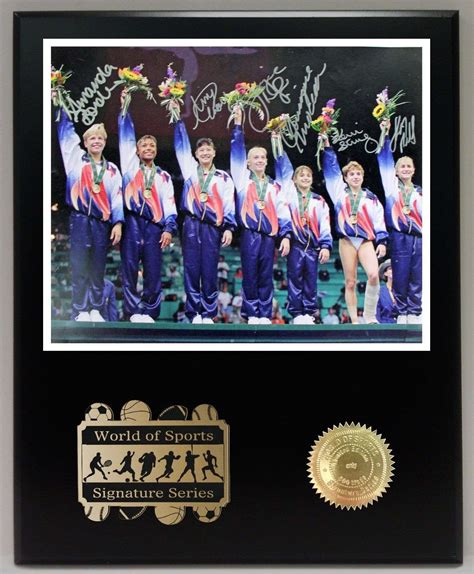 1996 US Olympic Womens Gymnastics Team Ltd Edition Reproduction ...