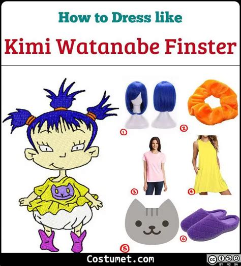 Kimi Watanabe-Finster (Rugrats) Costume for Halloween