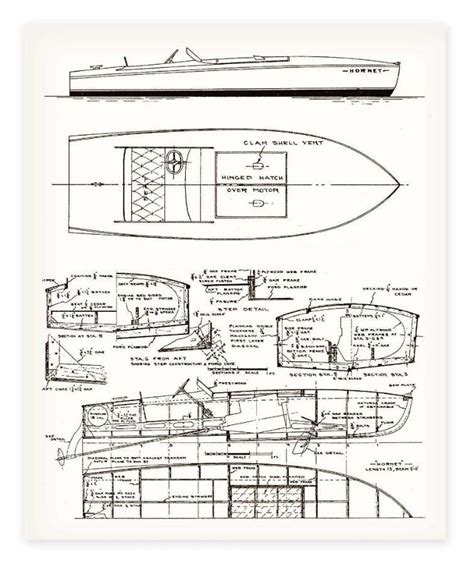 Classic Speed Boat Plans ~ My Boat Plans