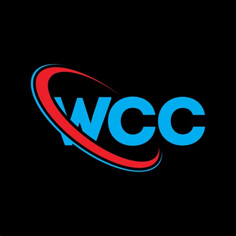 logotipo del wcc. carta del wcc. diseño del logotipo de la carta wcc ...