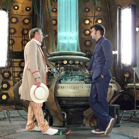 PHOTOS: David Tennant Behind The Scenes Of Doctor Who