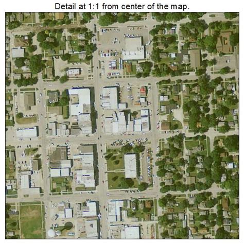 Aerial Photography Map of Tipton, IA Iowa