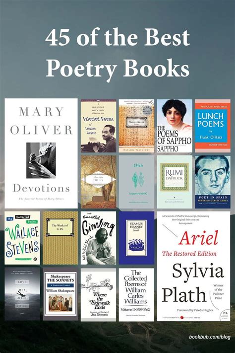 45 of the Best Poetry Books of All-Time | Best poetry books, Poetry ...