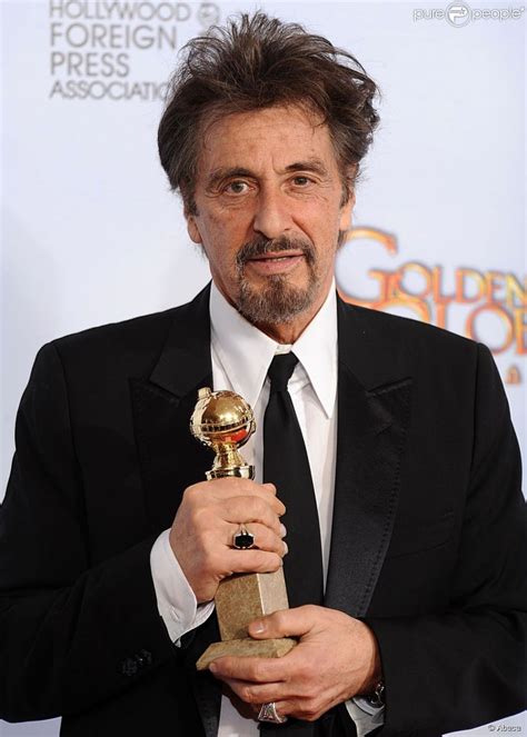 Al Pacino aux Golden Globe Awards, à Los Angeles, en janvier 2011 ...