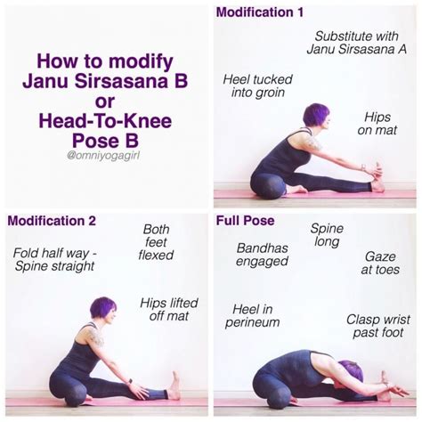 fun and easy yoga poses janu sirsasana variations image – Yoga Poses