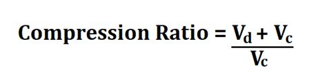 How to Calculate Compression Ratio.