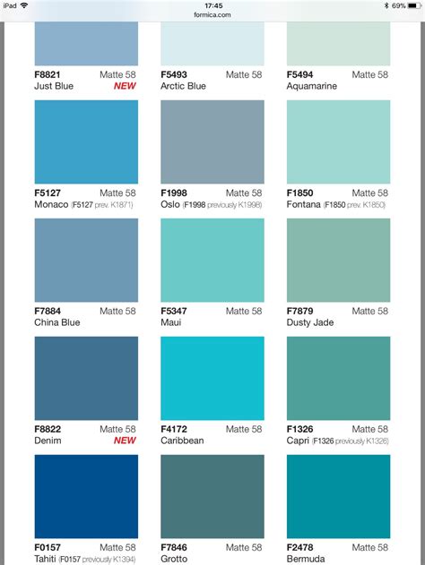 Aqua Pantone Color Chart Aqua Color Palette Color Palette Challenge ...