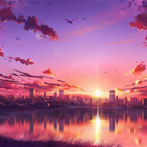 Anime Sunset Wallpapers - Wallpaper Cave