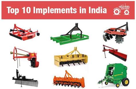 Top 10 Tractor Implements in India - Agricultural Implements