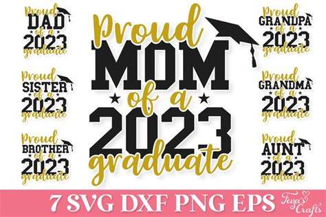 Proud Family of a 2023 Graduate SVG