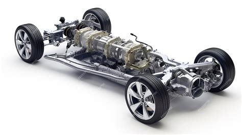 Premium AI Image | A photo of a Car's Hybrid Powertrain