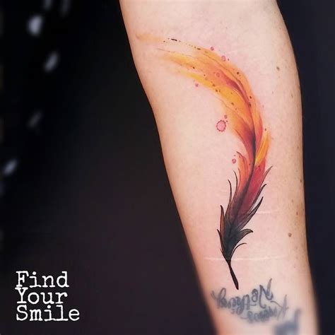 Phoenix Feather Forearm Piece