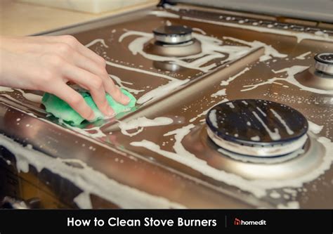 How to Clean Stove Burners