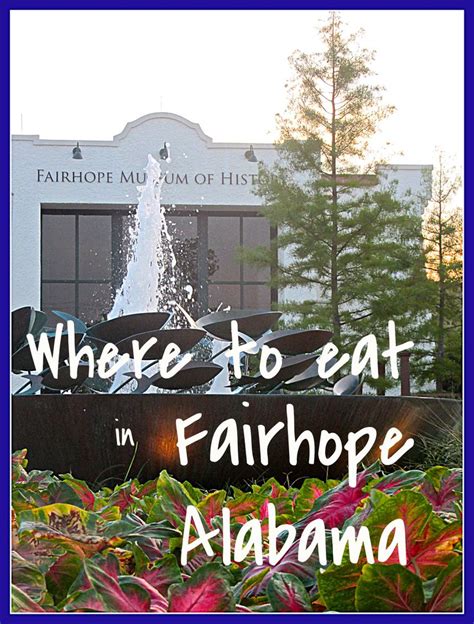 Restaurants in Fairhope | Fairhope, Fairhope alabama, Fairhope al