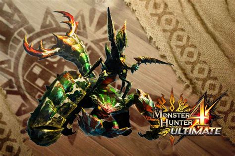 Monster Hunter 4 Ultimate 3DS - Seltas Queen / Seltas 5☆ HR5 ...