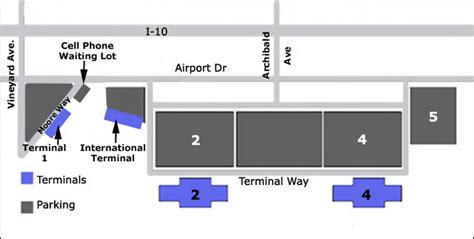 Airport Parking Map - ontario-airport-parking-map.jpg