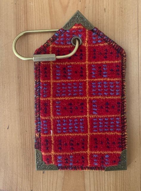 Luggage Tags | South West Trains 'Timetable' Moquette | Summer holiday ...