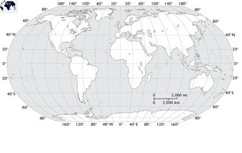 Free Printable World Map with Latitude in PDF Free Printable World Map ...