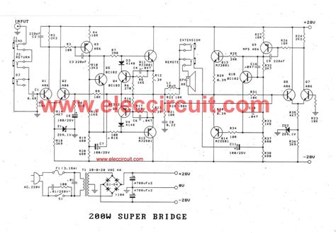 Guitar Power Amp Schematic