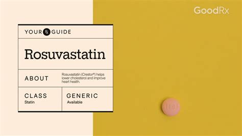 Rosuvastatin: How It Works, How to Take It, and Side Effects - GoodRx